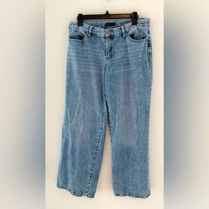 Sincerely Jules Light Blue Straight Leg Barrel Jeans Size 11/30